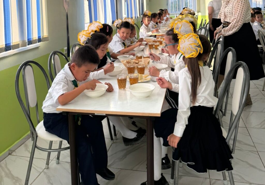 Бастауыш сыныптар бойынша ыстық тамақ ішетін оқушылар саны